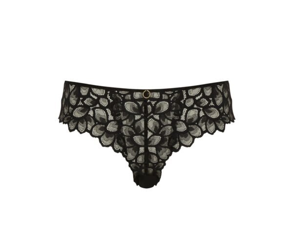 Calcinha Brazilian Allure preto/bege - Image 6